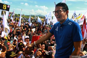 Kampanye terbuka Sandiaga di Banten