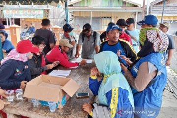 Dapur umum dibuka Dinsos Kalteng untuk korban kebakaran