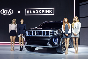 Kia, Blackpink kenalkan tiga mobil konsep