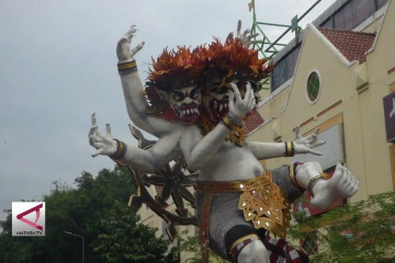 Gelaran Pawai Ogoh-Ogoh di Yogyakarta