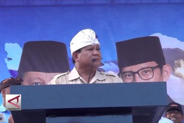 Capres Prabowo janji berantas korupsi