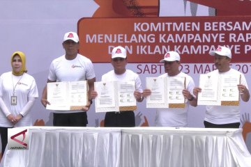 Bawaslu, KPU, Kemendagri deklarasikan netralitas Pemilu