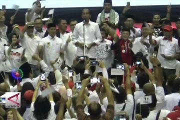 Jokowi ajak datang ke TPS dengan pakaian putih