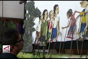 Mengenal wayang gemblung karya seniman bantul