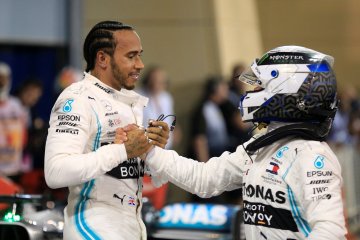 Klasemen F1 usai GP Bahrain, Hamilton menempel ketat Bottas di puncak