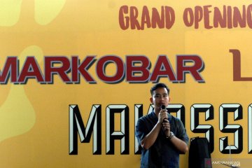 Pembukaan gerai Markobar di Makassar