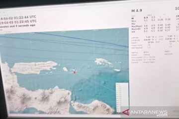 Gempa M 3,0 terjadi di Sumenep, Jatim