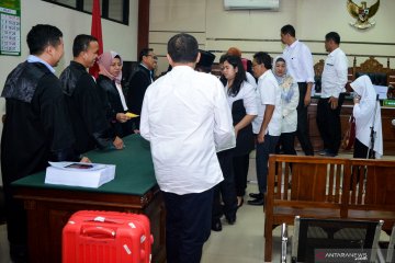 Sidang tuntutan kasus suap DPRD kota Malang