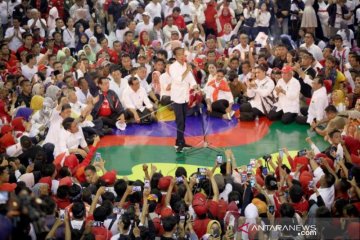 KAMPANYE AKBAR CAPRES 01 DI PALEMBANG