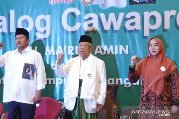 Kiai Ma'ruf apresiasi komitmen pesantren kampung tebar kebaikan