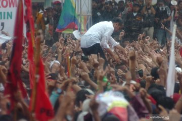 Kampanye terbuka Jokowi di Tegal