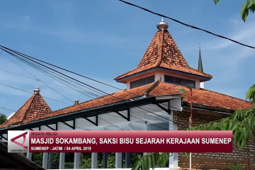 Masjid Sokambang,saksi bisu sejarah Kerajaan Sumenep