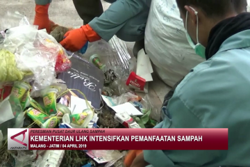 Kementerian LHK intensifkan pemanfaatan sampah