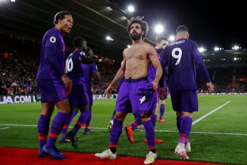 Tekuk Southampton 3-1, Liverpool kembali ke puncak Liga Inggris