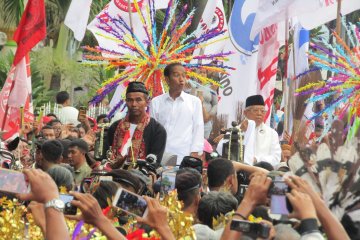 Jokowi: Pesta demokrasi harus bergembira, tidak ciptakan ketakutan