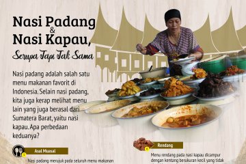 Nasi Padang dan Nasi Kapau, Serupa Tapi Tak sama