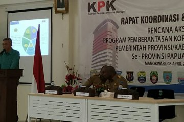 KPK evaluasi pencegahan korupsi di Papua Barat