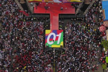 KAMPANYE AKBAR  CAPRES 01 DI PADANG