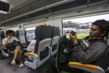 Peningkatan penumpang kereta api bandara