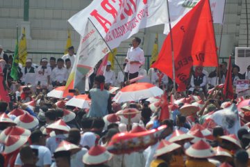 Jokowi: nikmati pesta demokrasi dengan gembira