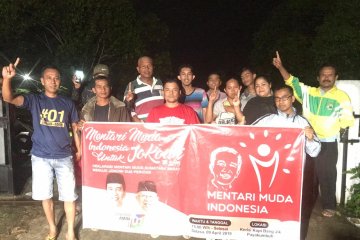 Mentari Muda Indonesia Limapuluh Kota deklarasi dukung Jokowi