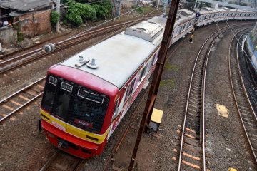 KRL di Stasiun Manggarai kembali beroperasi usai perbaikan listik