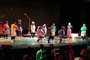 Pertunjukan Teater Karaeng Pattingalloang Pukau Pengunjung Trans Studio Antara News Makassar