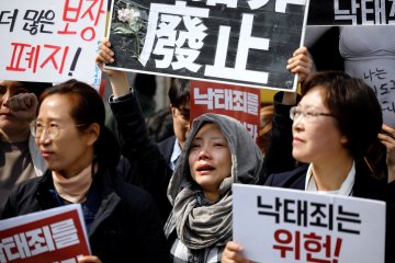 Korea Selatan putuskan aborsi tidak melanggar hukum