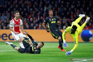 Liga Champions: Ajax vs Juventus imbang