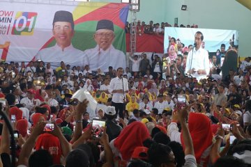 Jokowi janjikan pembangunan jalur ganda Bocimi hingga bandara Sukabumi