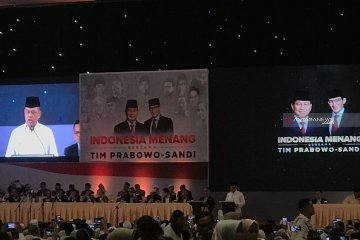 Prabowo perkenalkan Gatot Nurmantyo di barisan pendukungnya