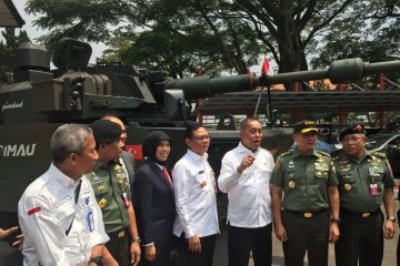 Pindad jajaki ekspor Tank Harimau ke negara di Asia