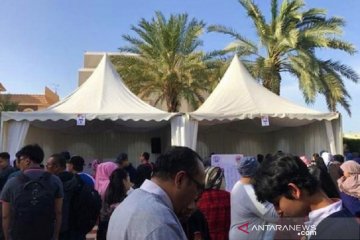 Diaspora Indonesia di Kuwait sempatkan cuti untuk pemilu