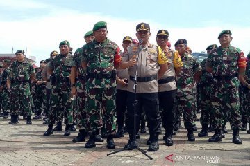 Polda Metro-Kodam amankan TPS rawan selama pemilu