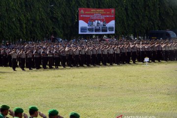 Apel Pergeseran Pasukan Pengamanan Pemilu 2019