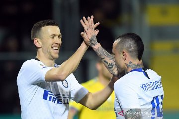 Inter bawa pulang tiga poin dari markas Frosinone