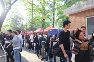 Gairah saat pemungutan suara di Beijing
