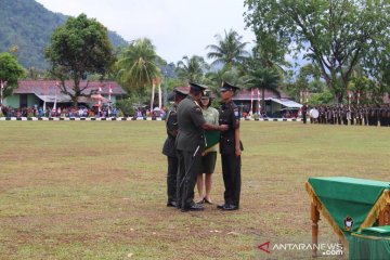 Pangdam XII/Tanjungpura lantik 337 prajurit tantama baru