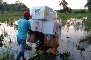 KPU salurkan logistik pemilu
