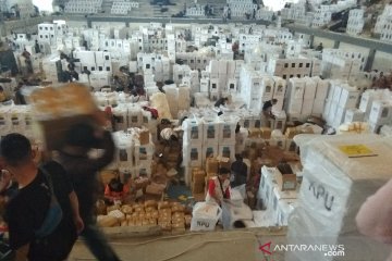 Logistik Pemilu masih menumpuk di gudang KPU Garut