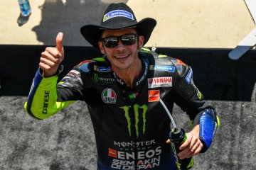 Kembali naik podium, Rossi: perebutan gelar juara masih terbuka lebar