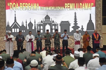 Doa lintas agama untuk Pemilu damai