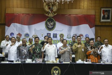 Rapat koordinasi pengamanan pemilu 2019