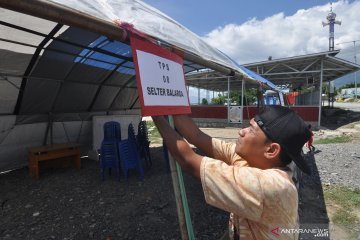 TPS di lokasi pengungsian korban gempa Palu