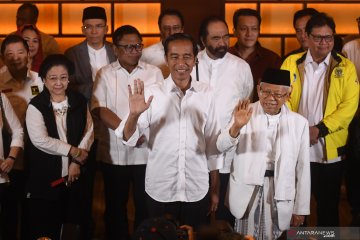 Exit Poll Poltracking: Jokowi 54 persen, Prabowo 46 persen