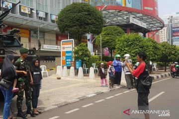TNI amankan objek vital di Glodok Jakarta