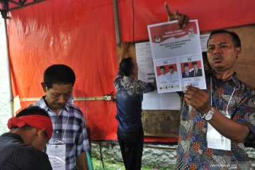 Penghitungan suara Pemilu di berbagai daerah