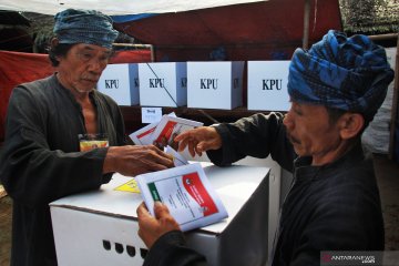 KPU Lebak apresiasi partisipasi Pemilu 2019 capai 80 persen