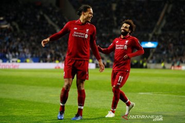Menang 4-1 di markas Porto, Liverpool melenggang ke semifinal