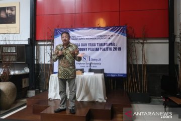 LSI Denny JA: rekapitulasi KPU buktikan lembaga quick count kredibel